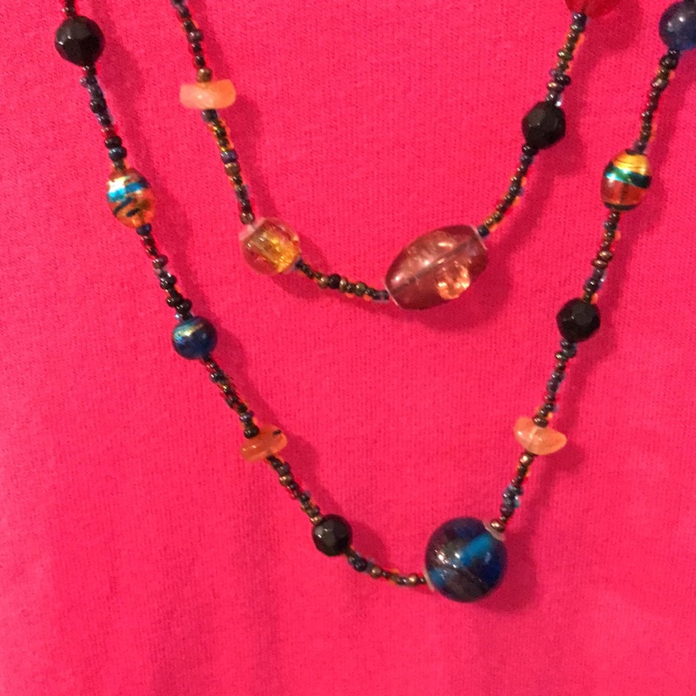 EsMor double strand beaded necklace - Picture 5 of 7